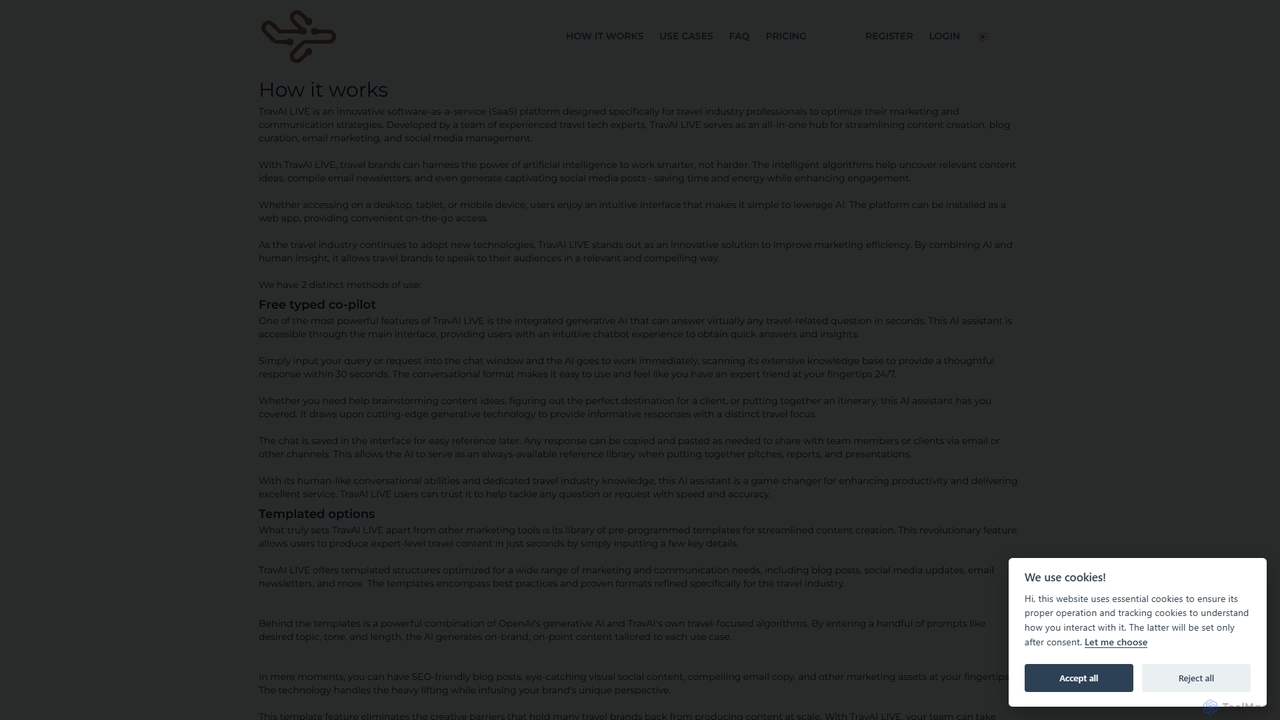 How it works | travai.co for Travai.co
