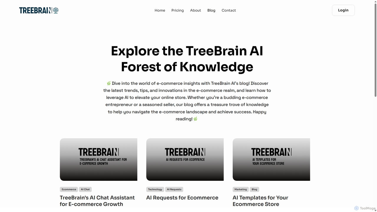 Explore the TreeBrain AI Forest of Knowledge | TreeBrainAI for TreeBrainAI