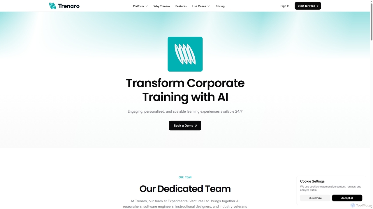 About Trenaro | Key Benefits of AI-Powered Corporate Training for Trenaro
