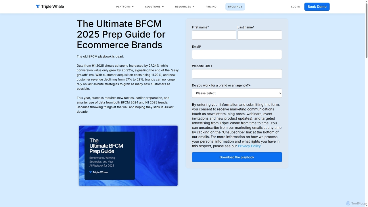 BFCM 2025 Prep Guide: Benchmarks, Strategies, and AI Tools for Triple Whale