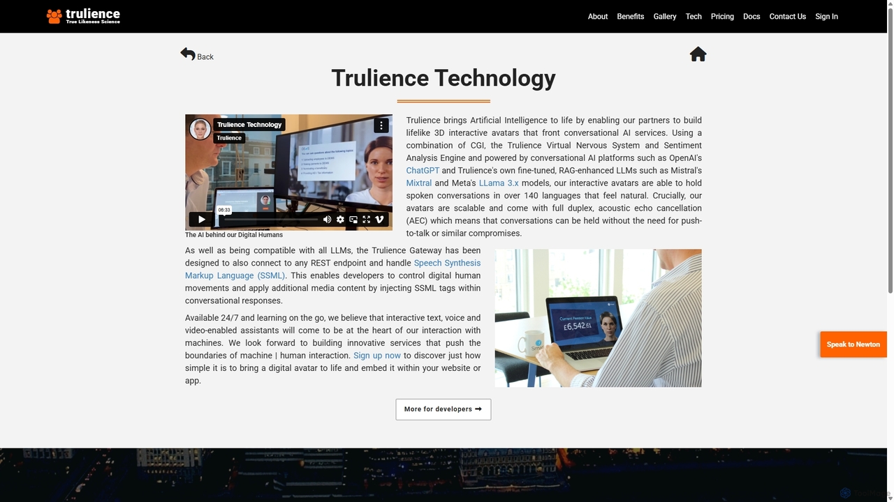 Trulience: Interactive Avatar Creator for Trulience