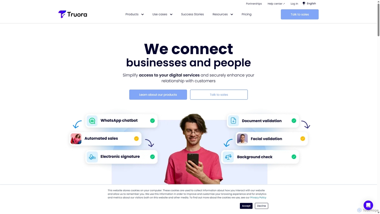 Truora Tech Platform: Grow your business, improve conversion rate for Truora
