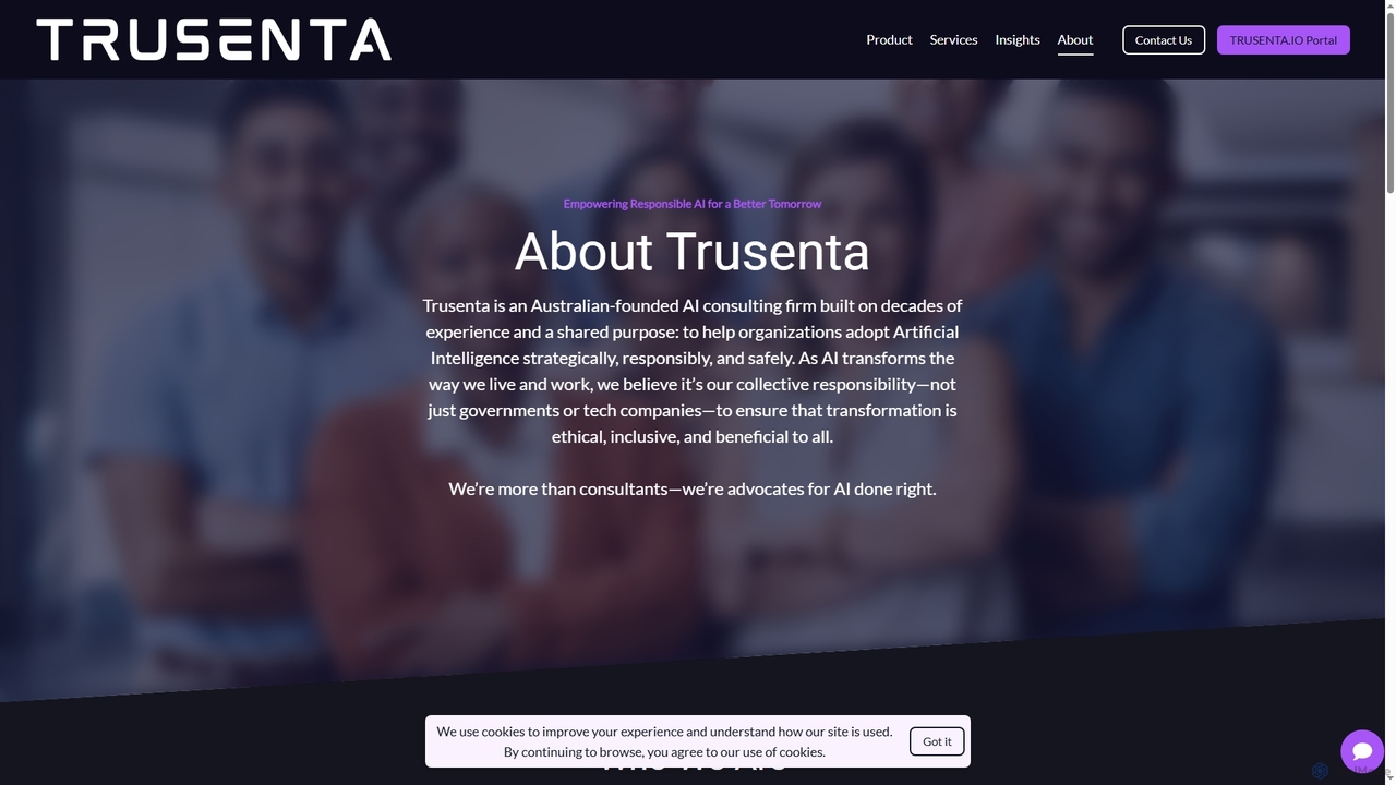 About Trusenta | AI Consulting Experts in Australia for Trusenta