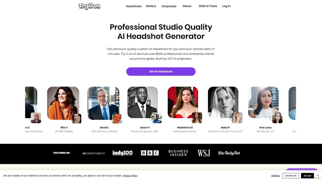 Try it on AI