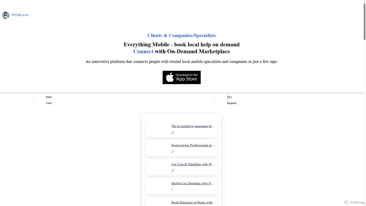 Trymilana.com for Trymilana