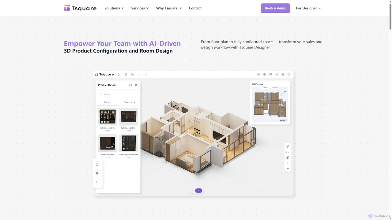 Tsquare Designer for Tsquare AI