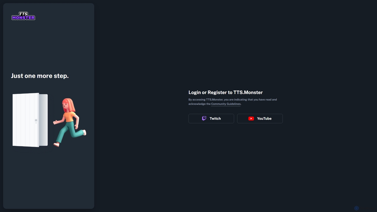 Login | TTS.Monster for TTS.Monster