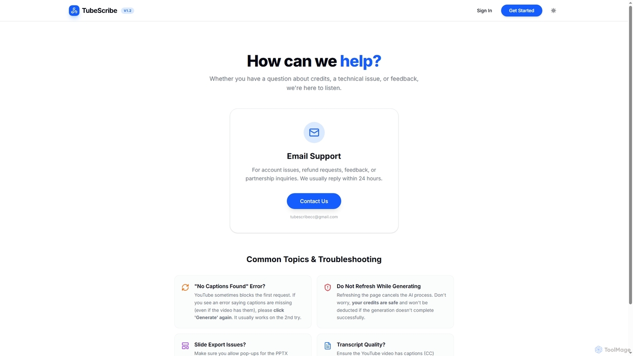 TubeScribe - Video to Content AI for TubeScribe