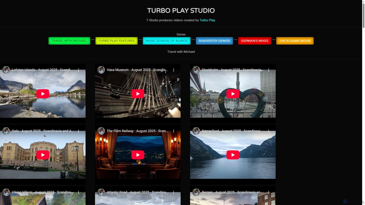Turbo Play Studio - All in one Video, Image, Animation, DMX Lighting and Producing editor and sequencer for Turbo Play