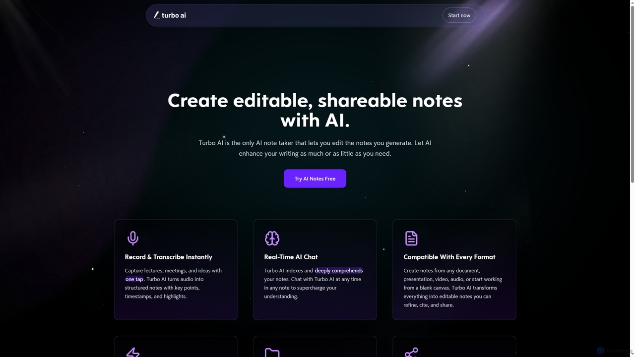 Turbo AI - AI Note Taker for Turbo