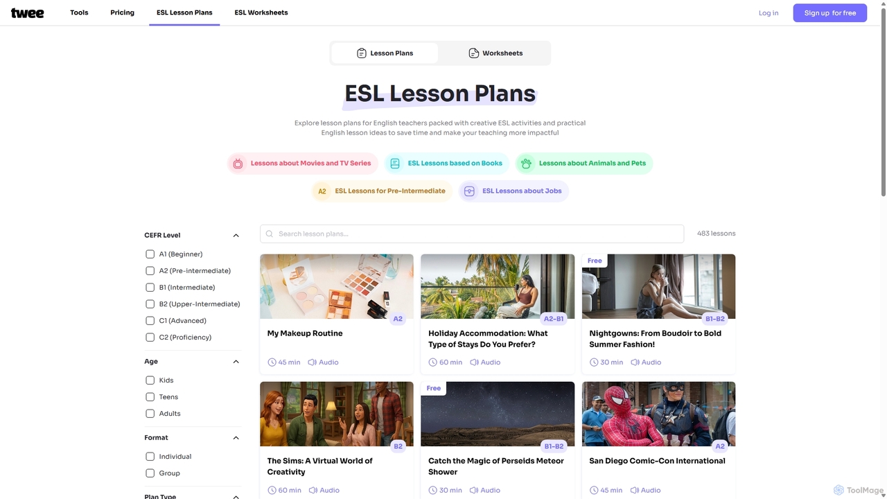ESL Lesson Plans for English Teachers | Twee for Twee