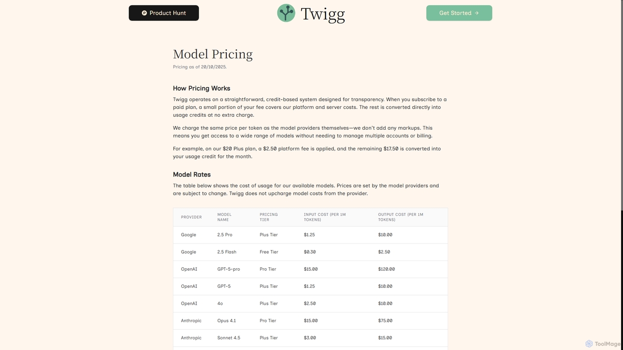 Twigg for Twigg