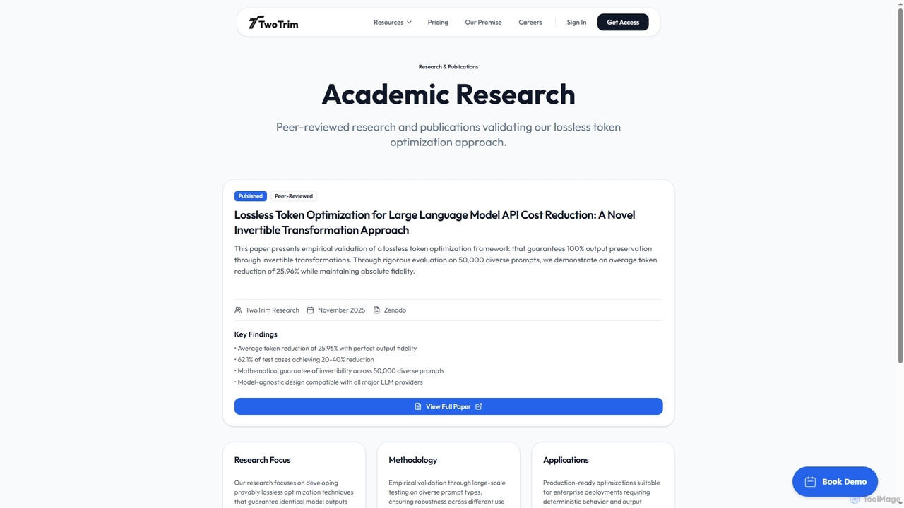 Research | TwoTrim for TwoTrim