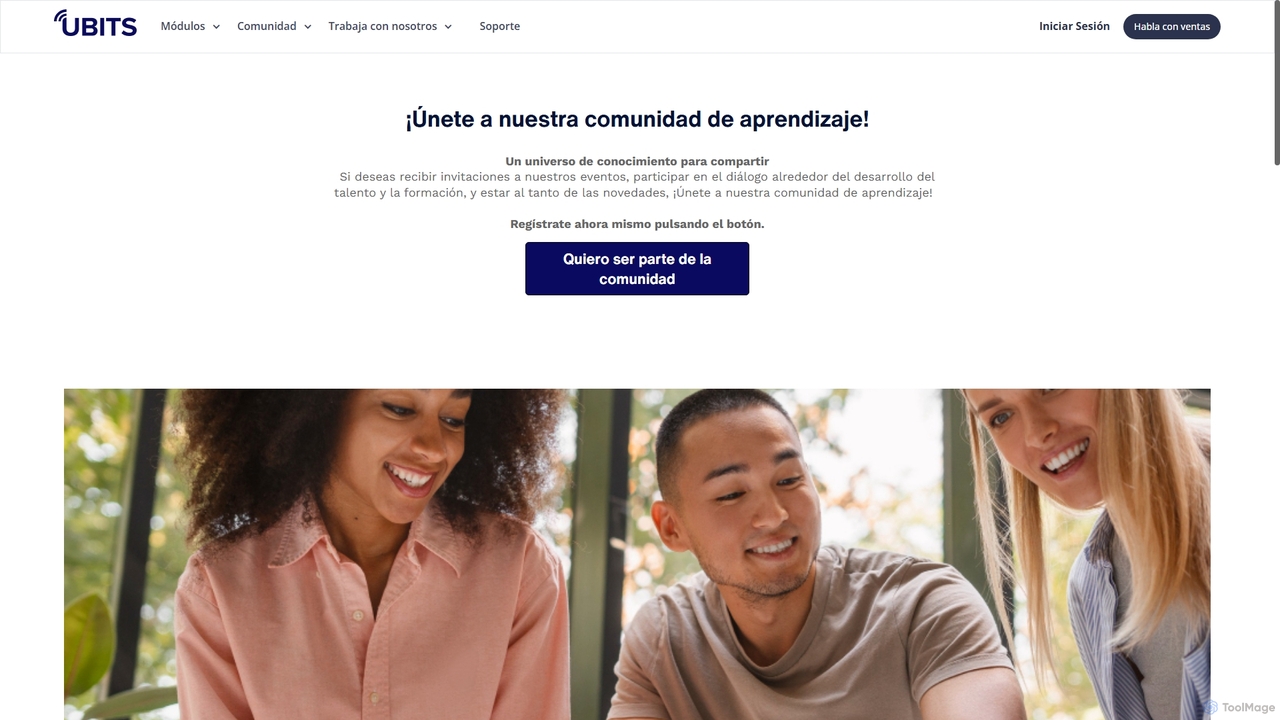 Comunidad de aprendizaje y desarrollo en empresas | UBITS for Ubits