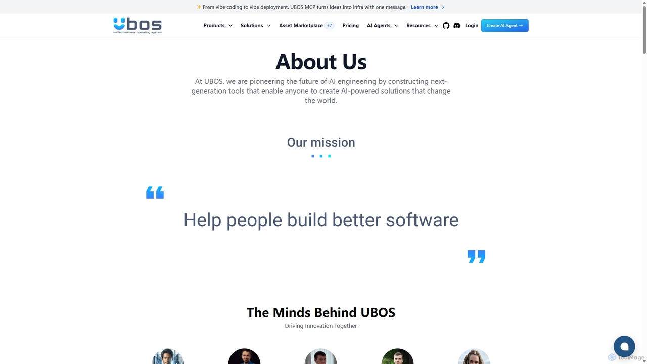 About us - UBOS for UBOS
