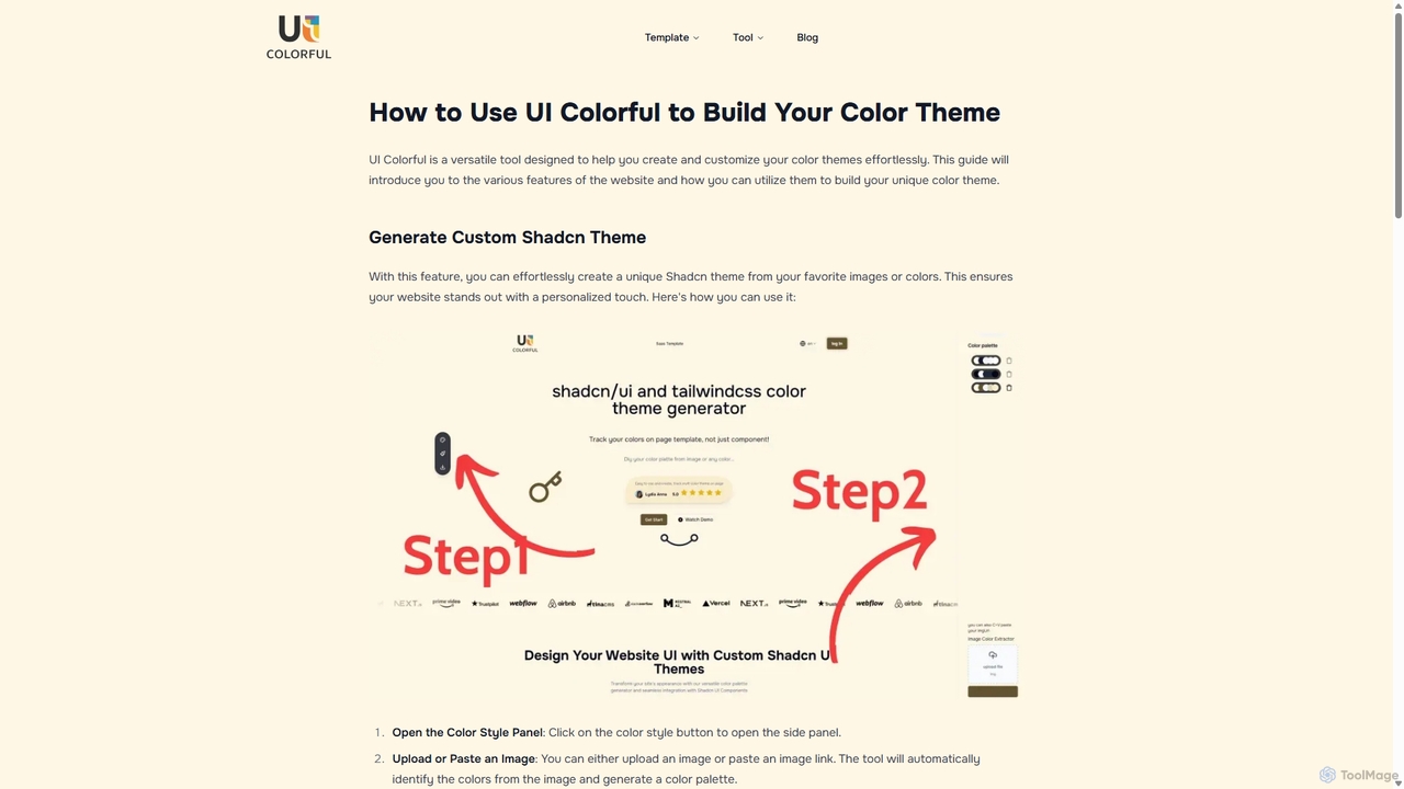 How to use ui colorful to build your color platte or shadcn ui theme! for Uicolorful