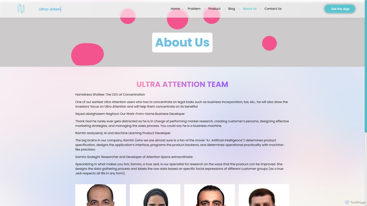 About Us | Ultra-Attention for Ultra Attention
