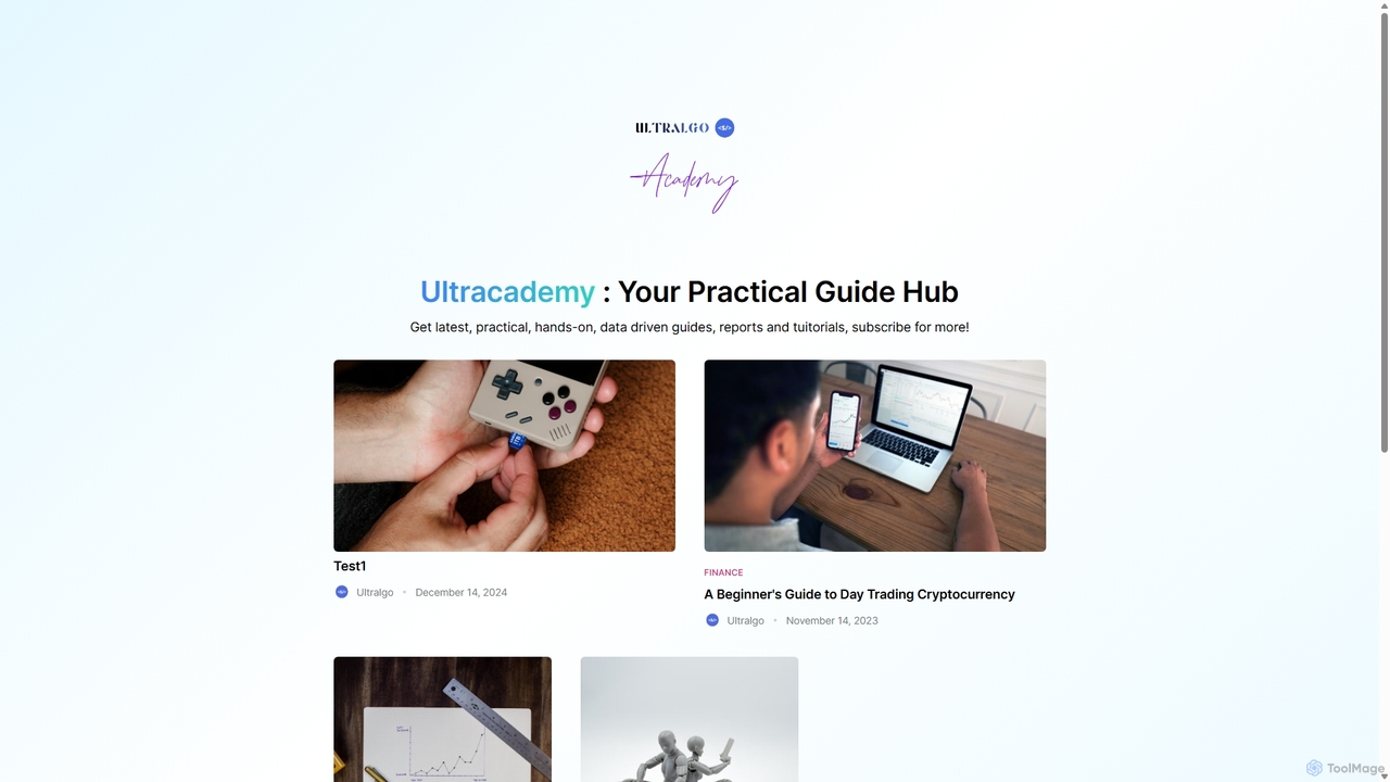 Ultralgo | Blog for Ultralgo