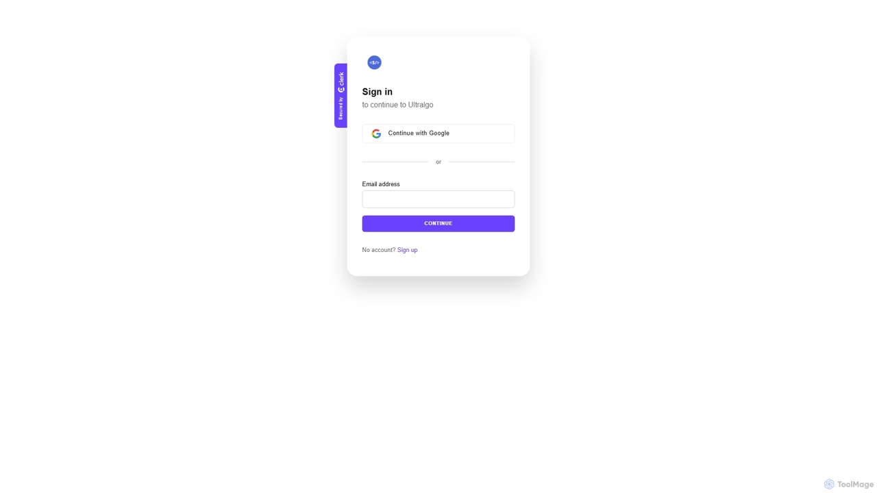 My account | Ultralgo for Ultralgo