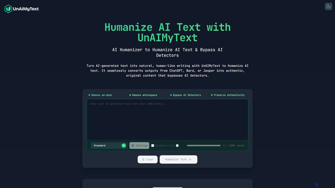 UnAIMyText
