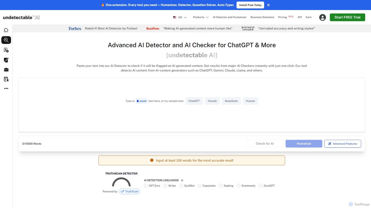 Undetectable AI