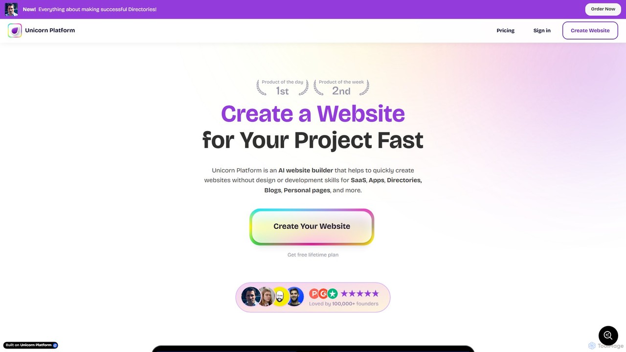 Unicorn Platform