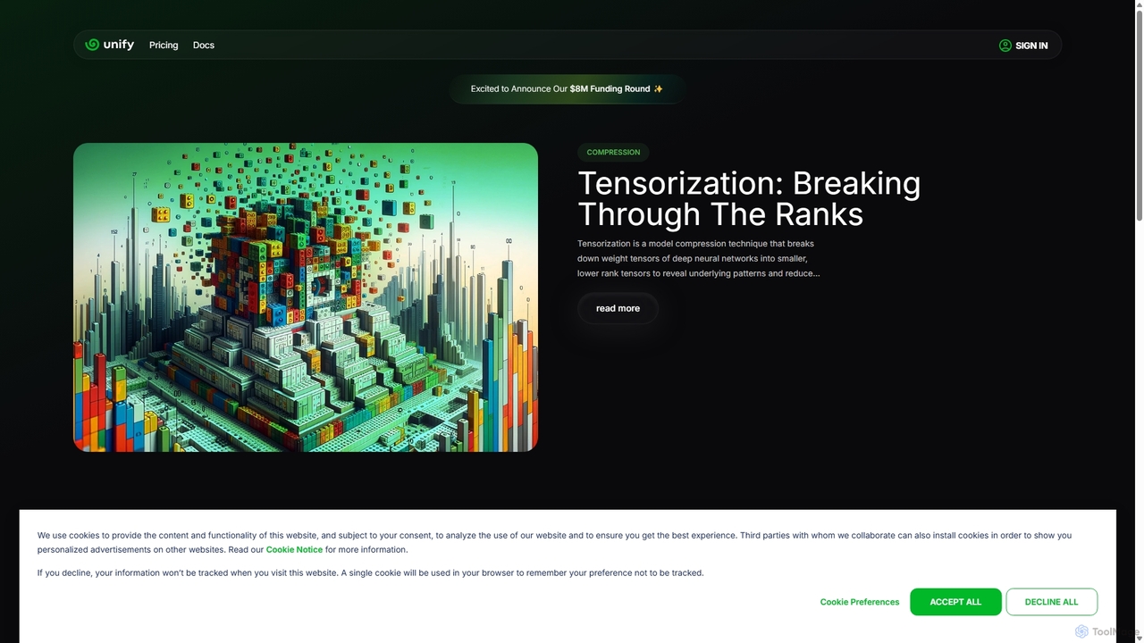 Unify: Blog for Unify