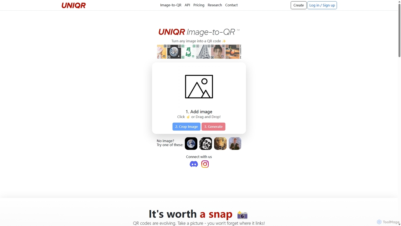 UNIQR = Unique QR for UNIQR