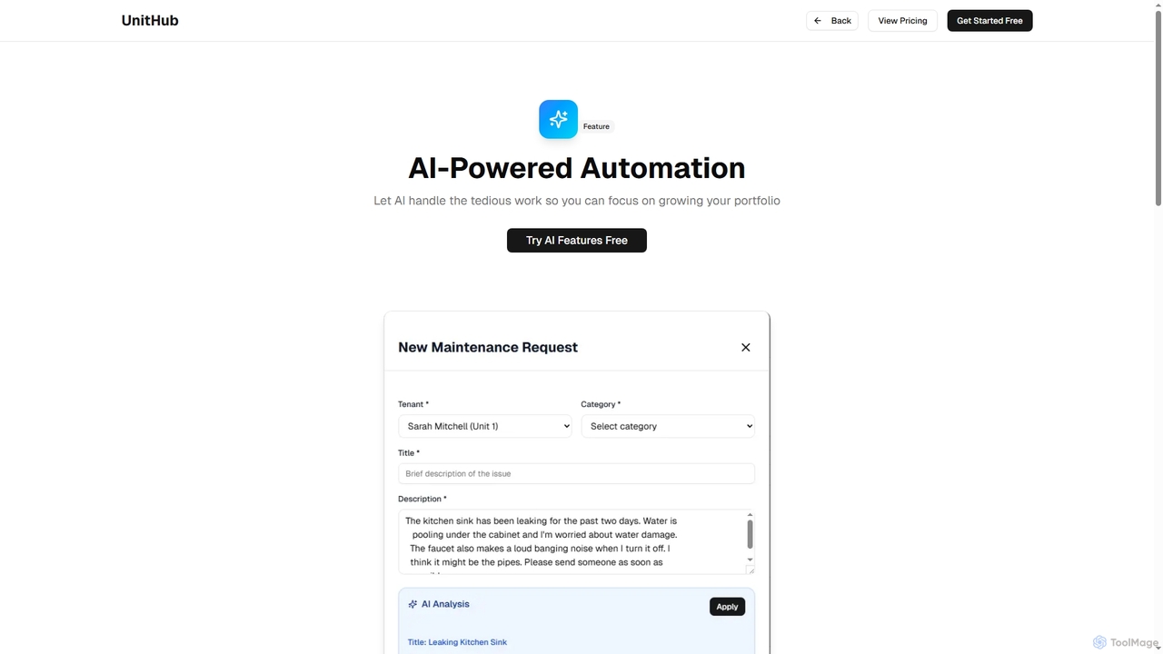 AI-Powered Property Management Automation | UnitHub | UnitHub for UnitHub