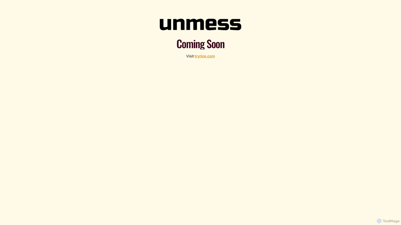 Unmess
