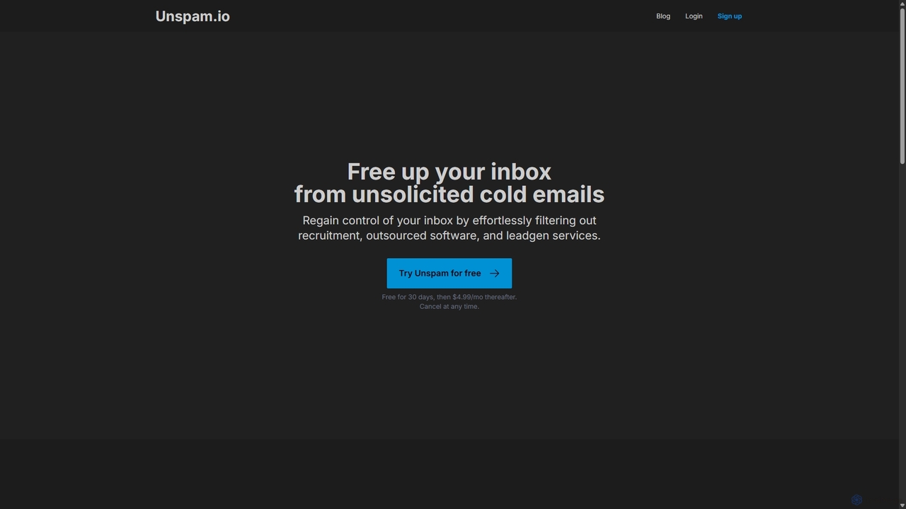 Unspam