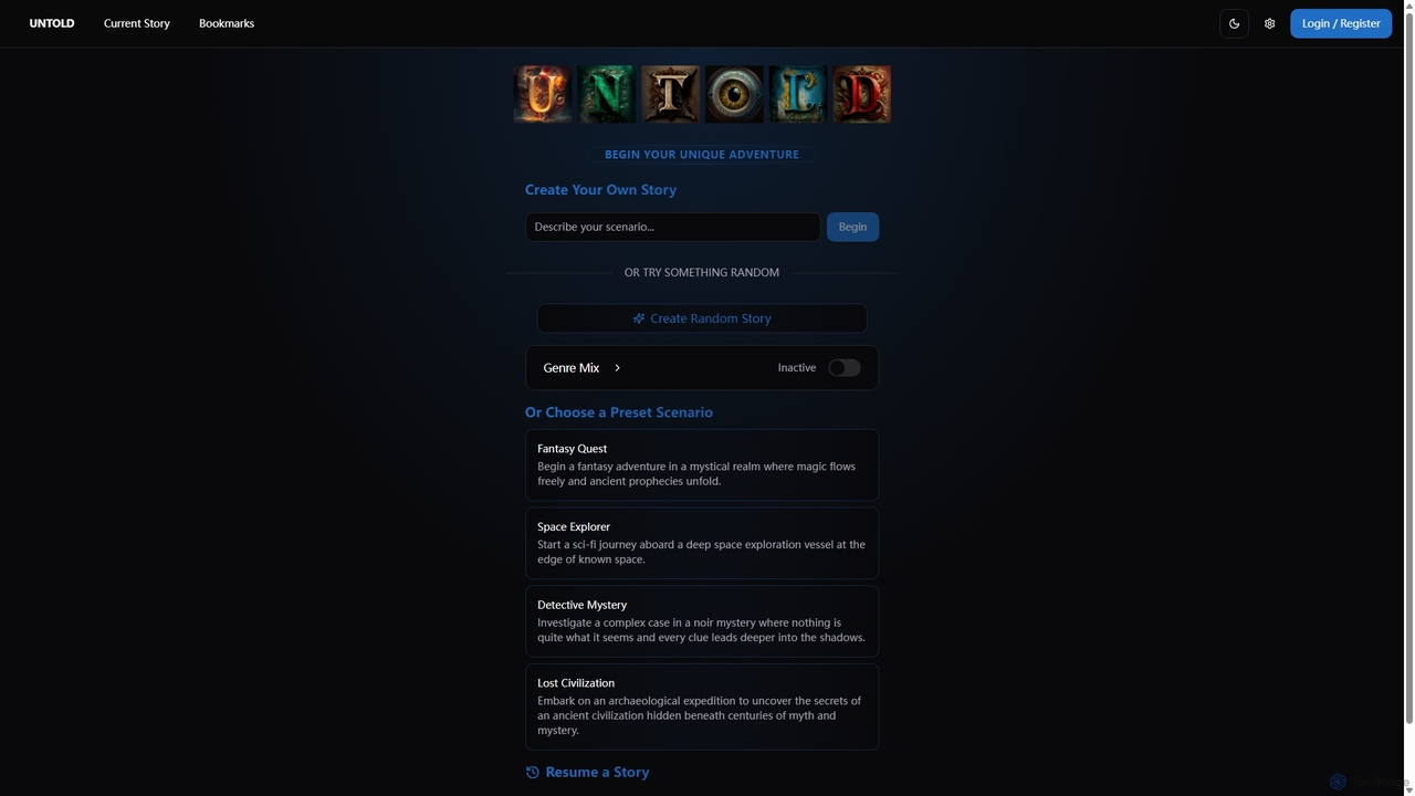 Play Untold for Untold