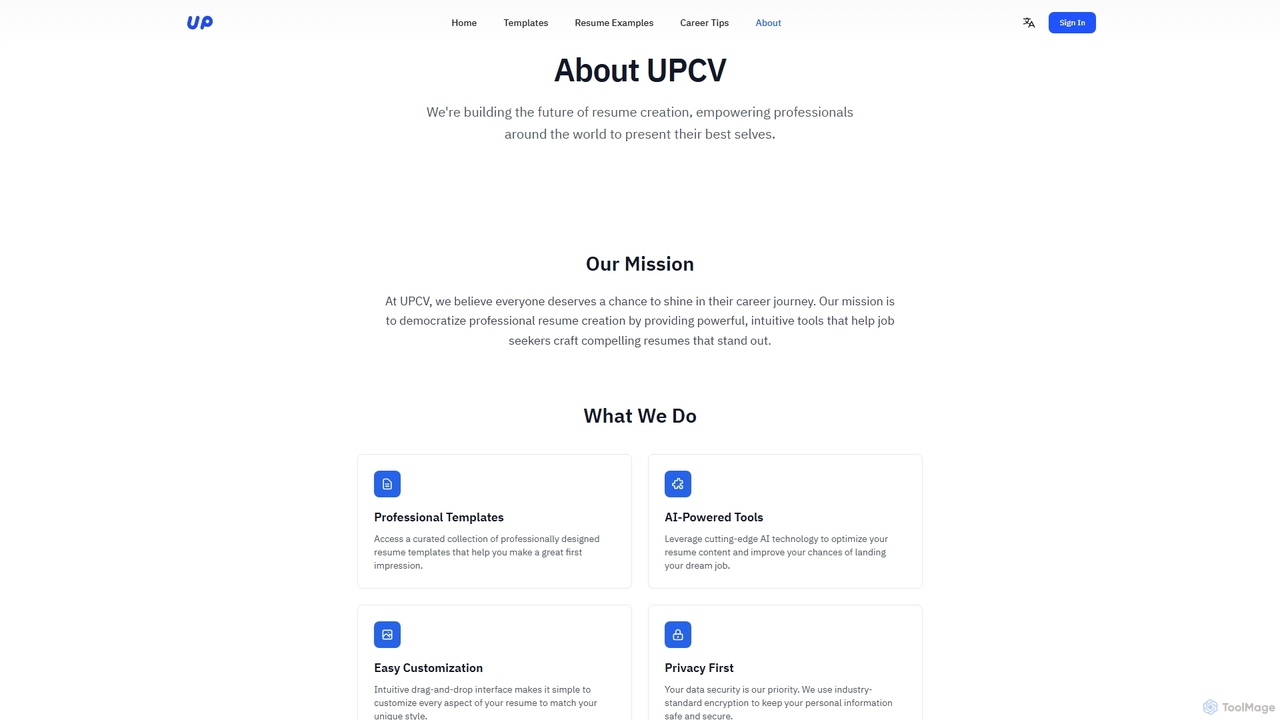 About Us - UPCV for Upcv
