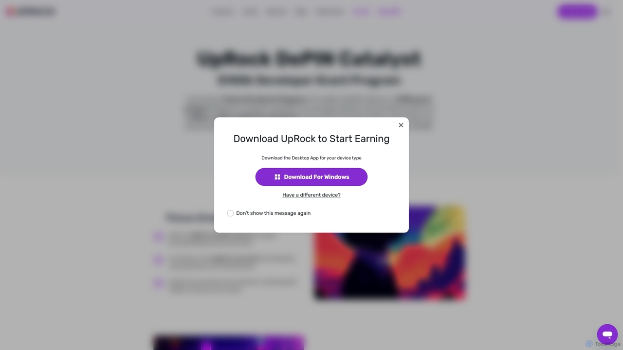UpRock DePIN Catalyst: $100k Developer Grant Program | UpRock for UpRock