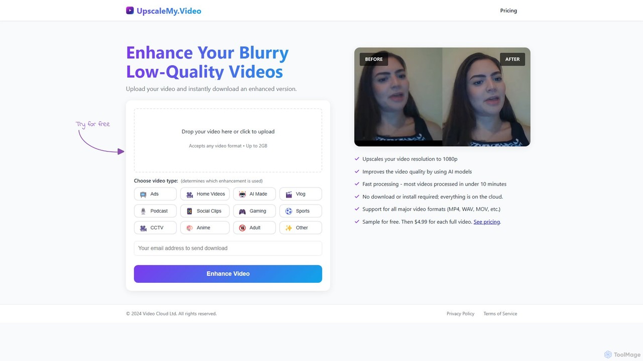 UpscaleMy.Video