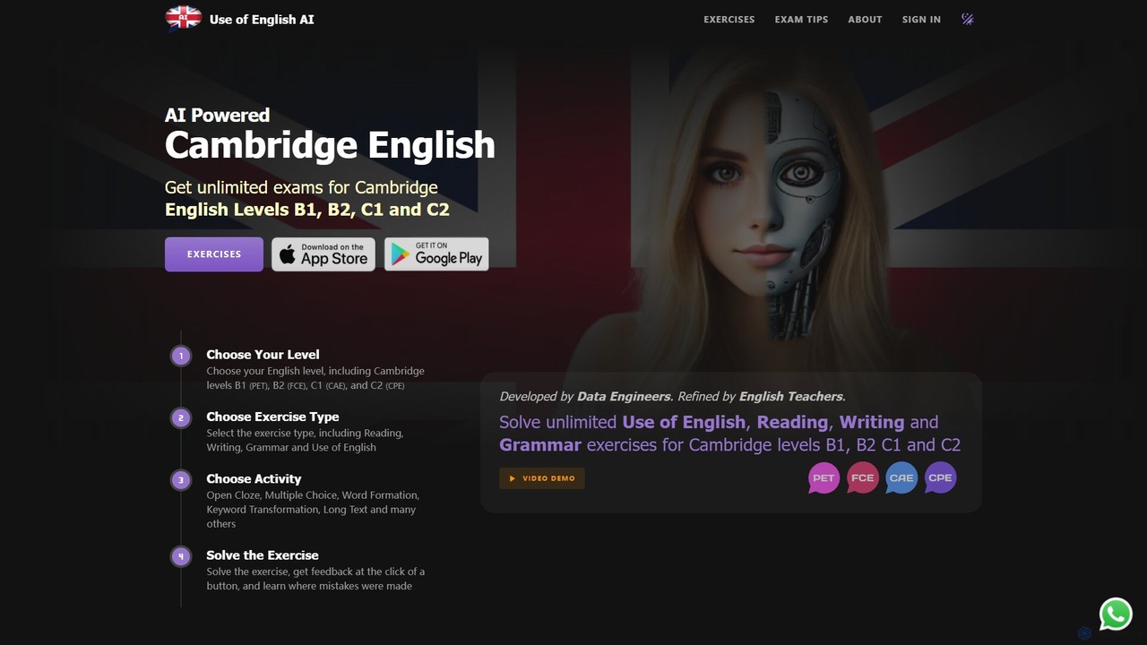 Use of English AI