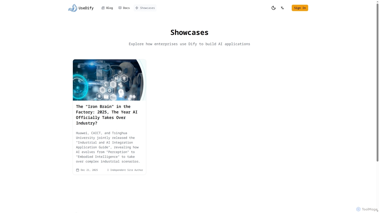 Showcases for Usedify