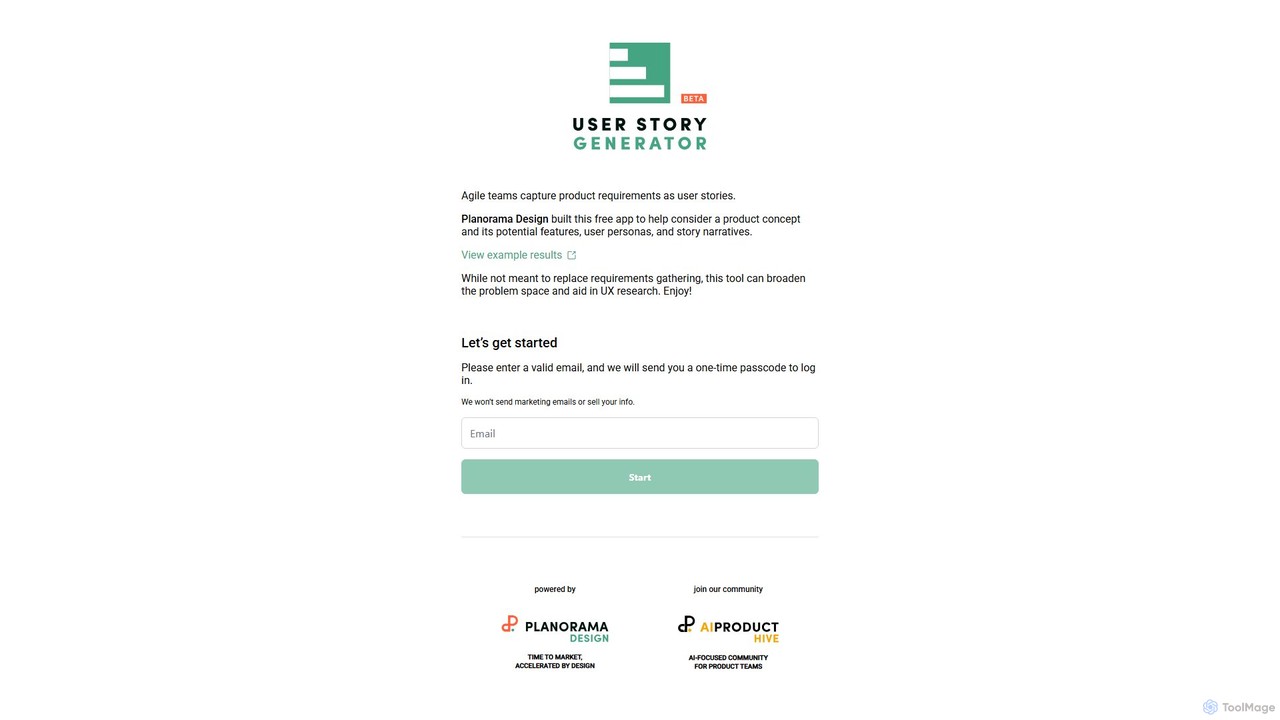 User Story Generator