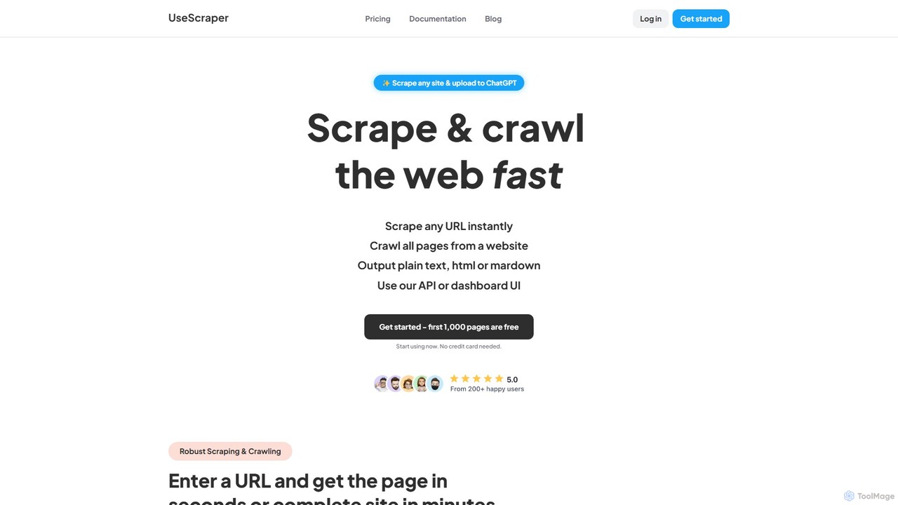 UseScraper