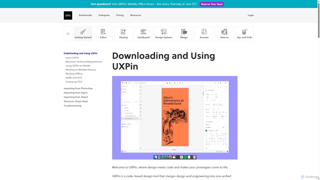 Downloading and Using UXPin | Getting Started for UXPin