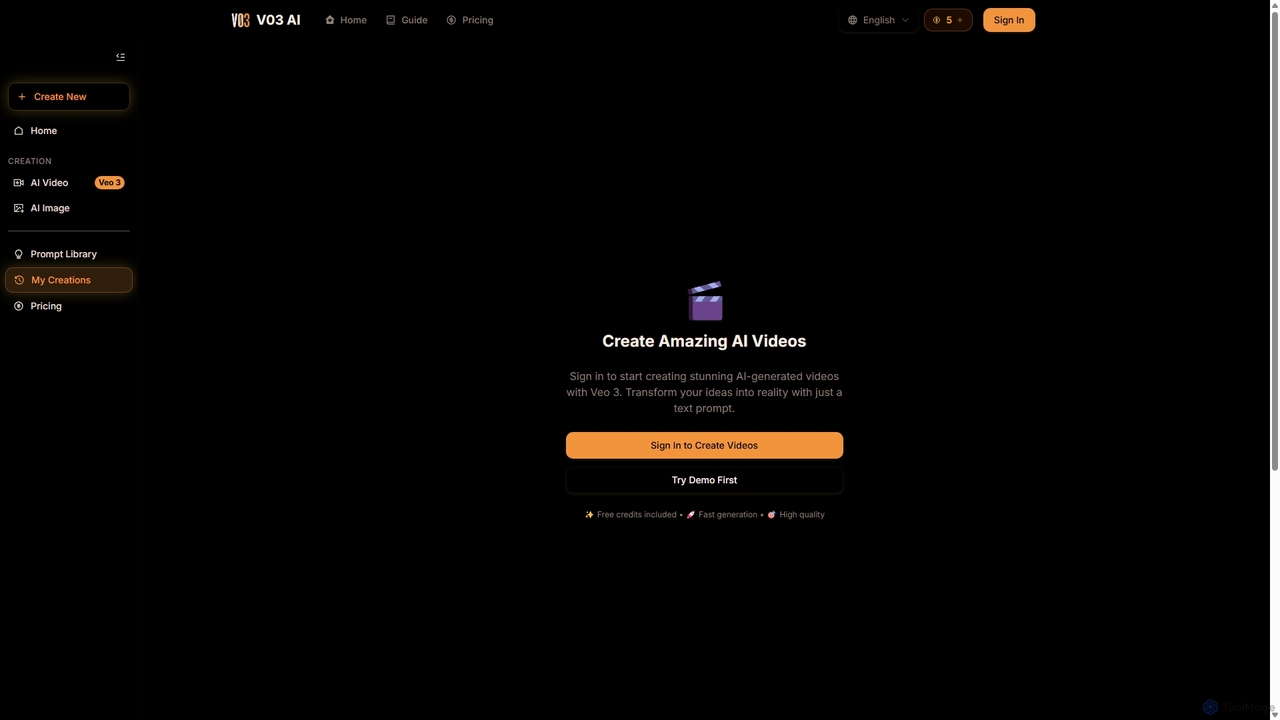V03 AI Video Generator With Audio Powered By Veo 3 | V03 AI for V03 AI