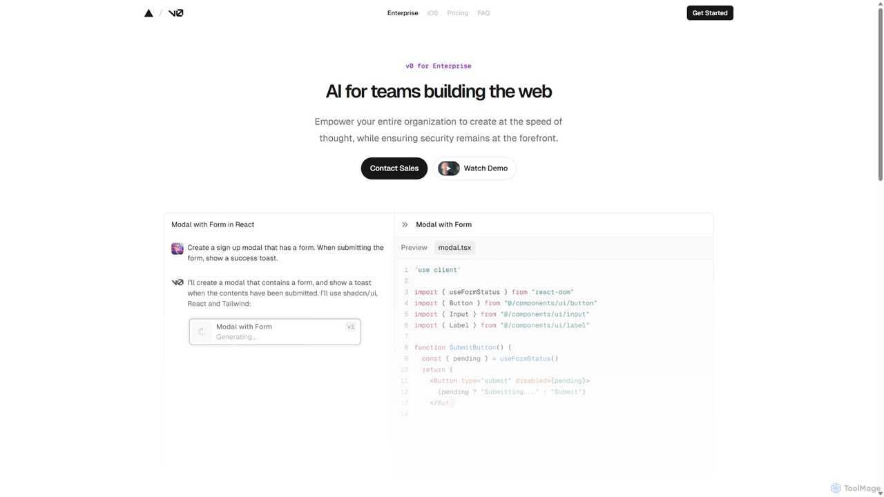 v0.app for V0