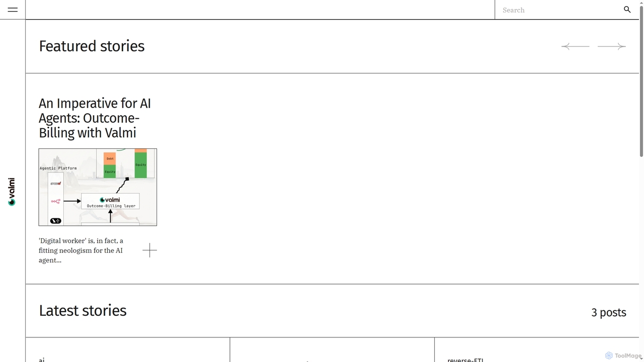 Valmi | Billing & Pricing for AI Agents for Valmi