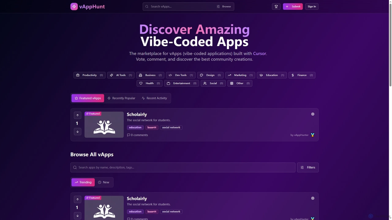 vAppHunt for vAppHunt