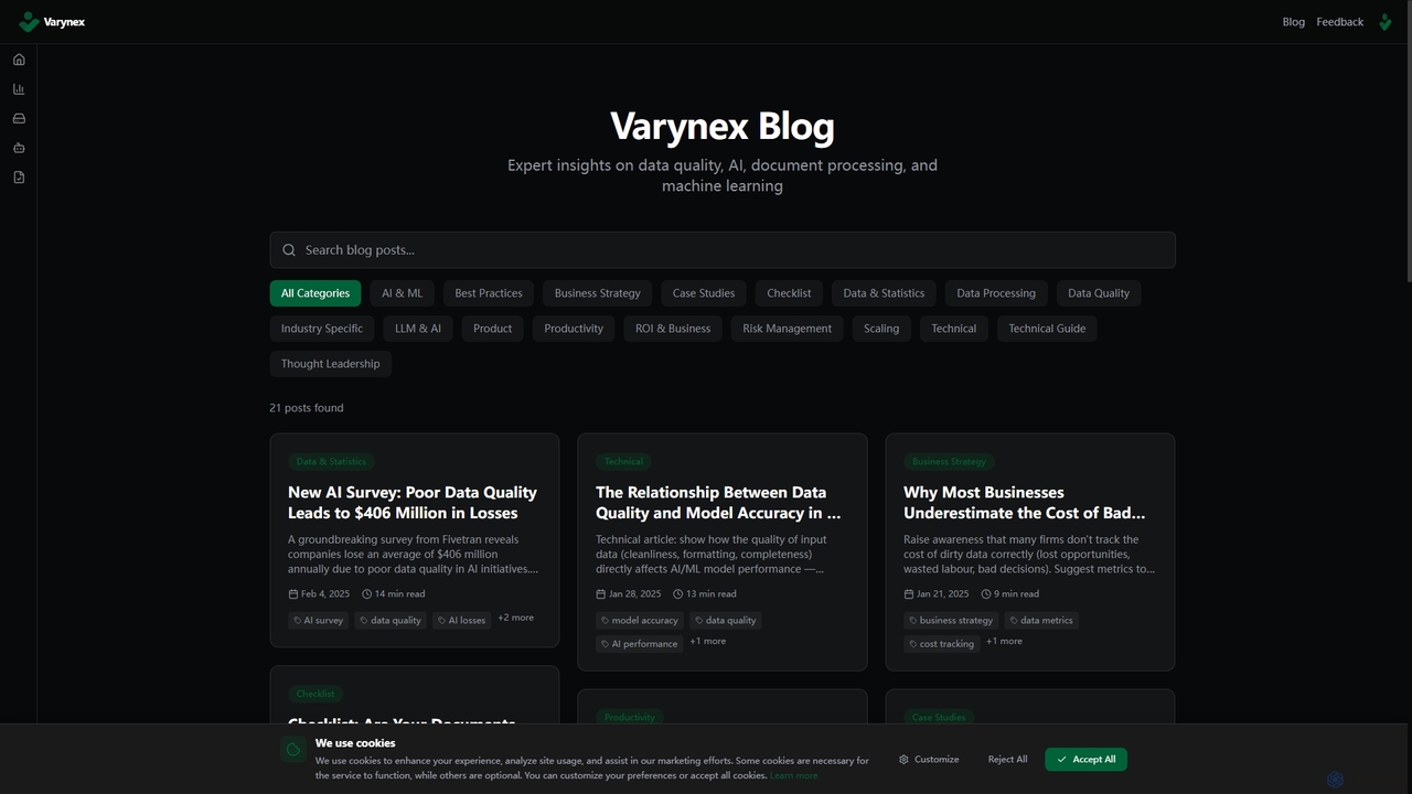 Blog - Varynex for Varynex