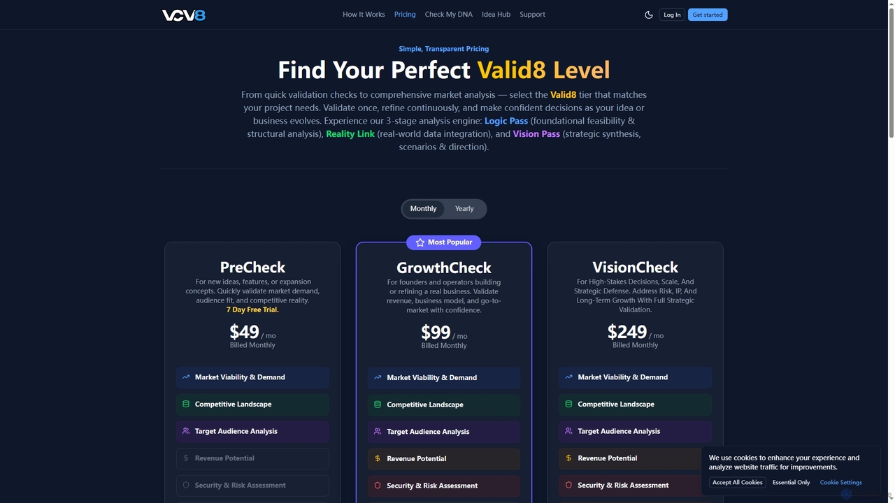 Pricing | VCV8 for VCV8