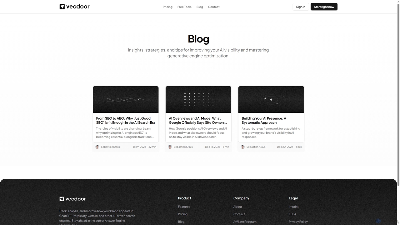 Blog - VecDoor for VecDoor