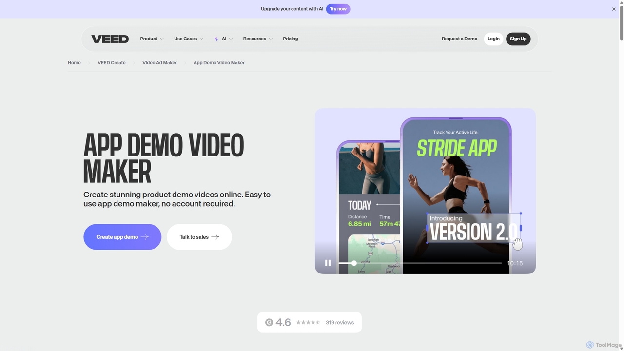 App Demo Video Maker - Create App Demos - VEED for VEED.IO