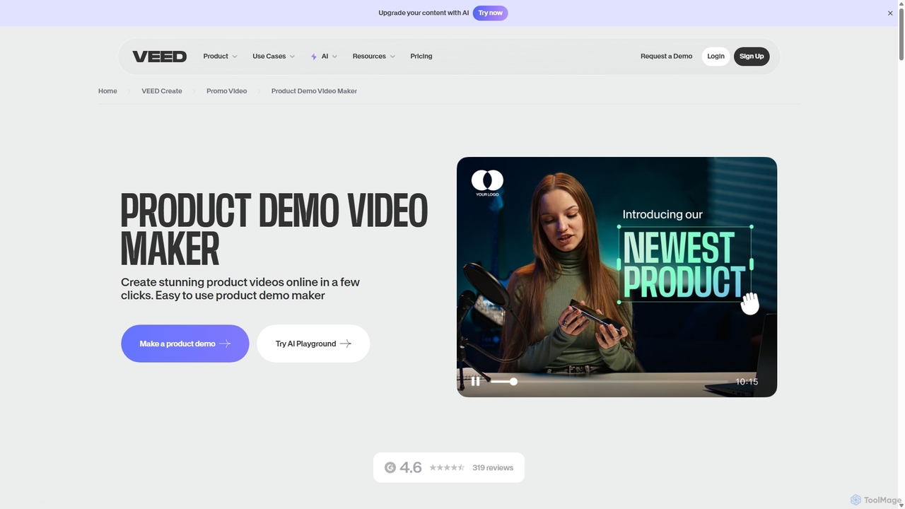Product Demo Video Maker (Online & Free) - VEED.IO for VEED.IO