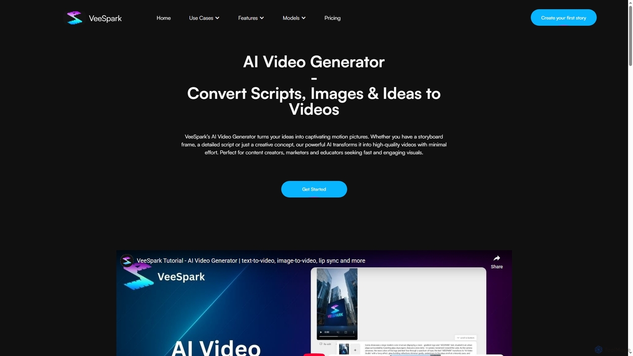 AI Video Generator | Image-to-Video & Text-to-Video | VeeSpark for VeeSpark